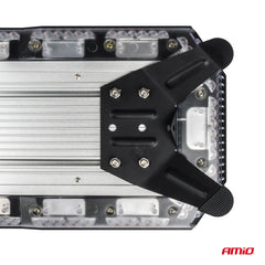 LED warning light bar with mounting brackets