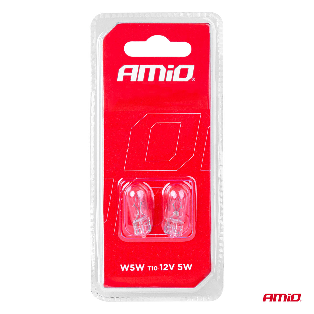 W5W halogen bulbs in blister pack with 2 pcs.
