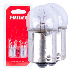 Bombillas halógenas R5W con casquillo BA15s, 12 V y 5 W