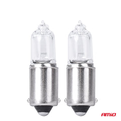 H10W-halogenpærer 12 V og 10 W i blisterpakning