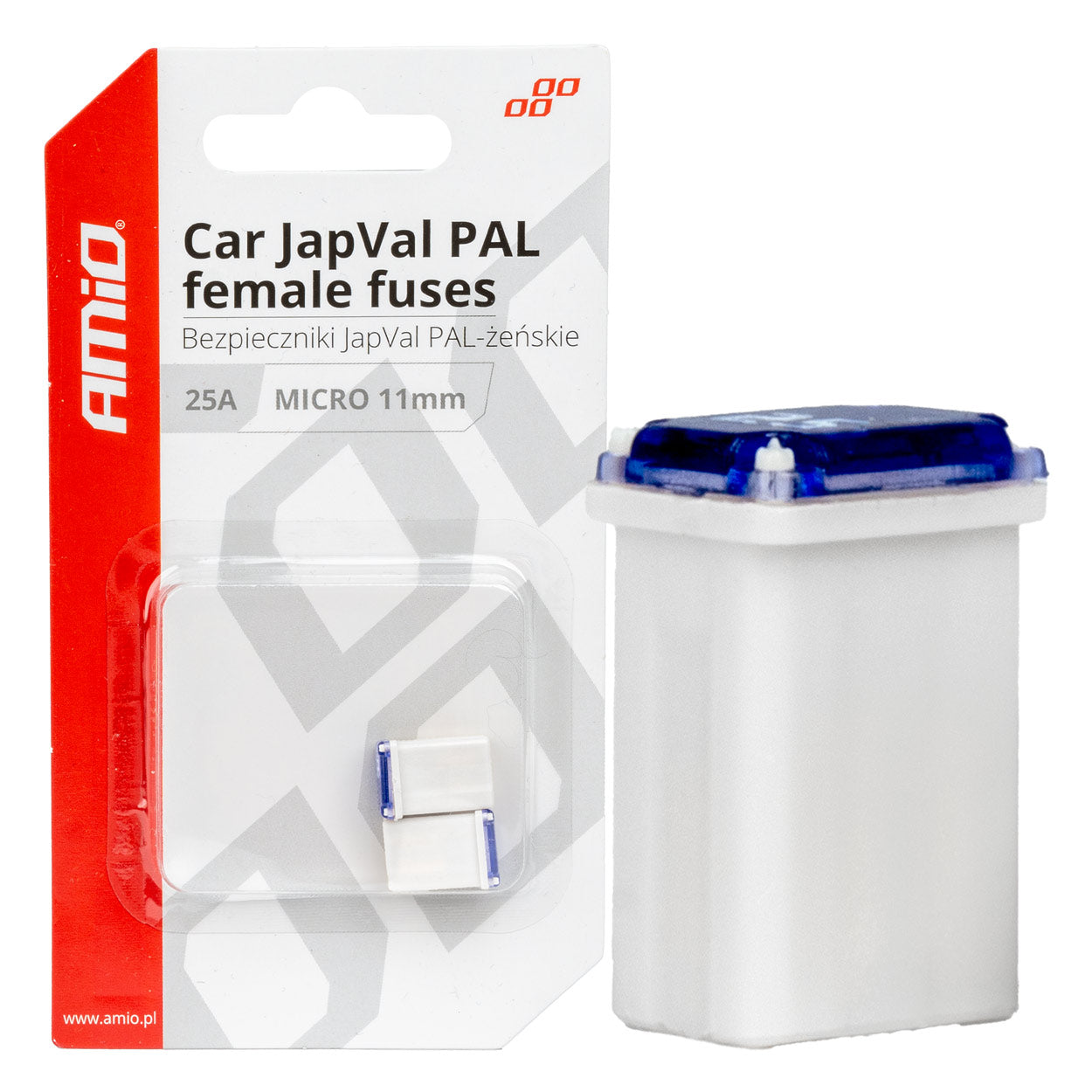 JAPVAL PAL femalesikring 25 A og 11 mm