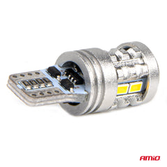 T10 W5W LED-pærer til 12V og 24V