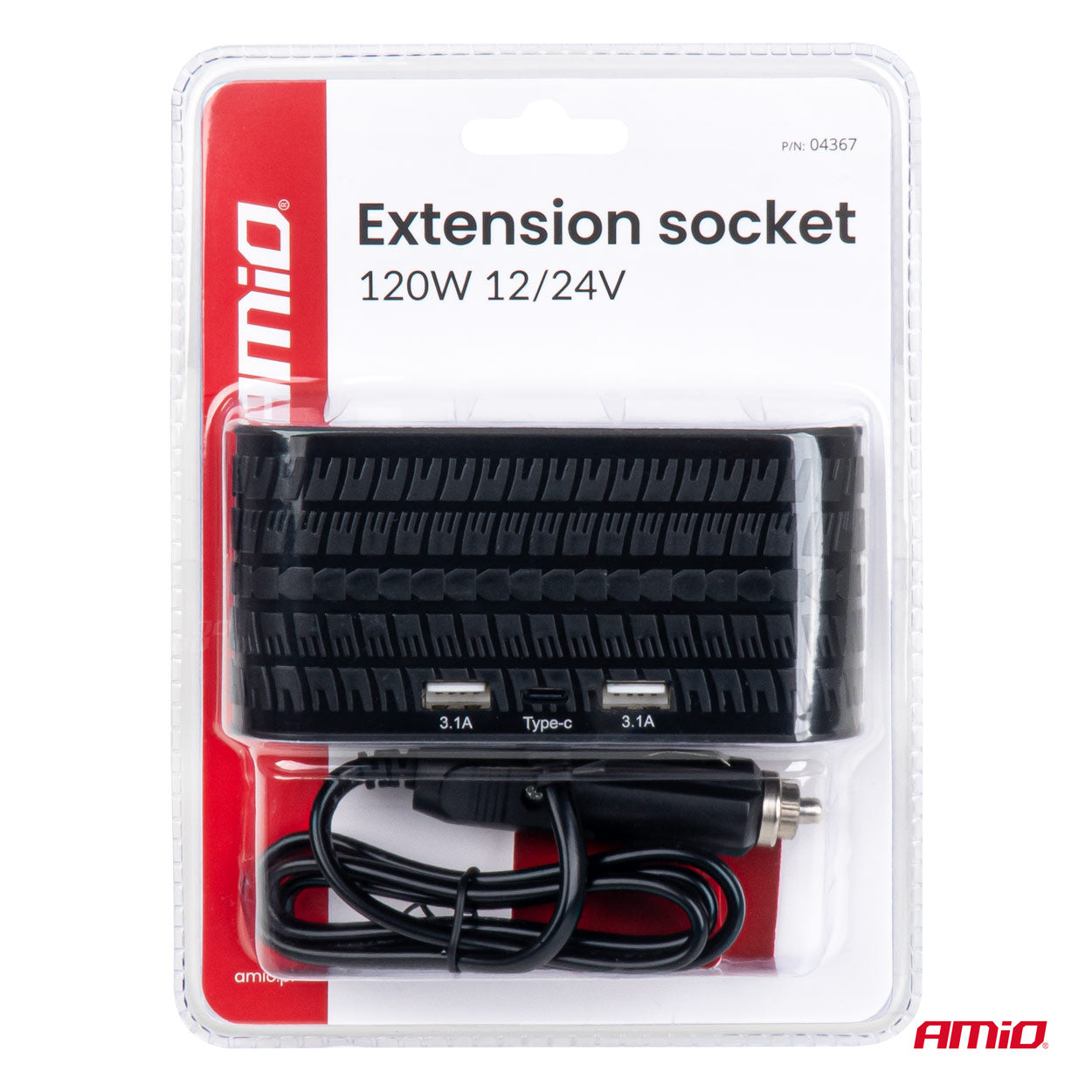 Biludtagssplitter med 120 W effekt