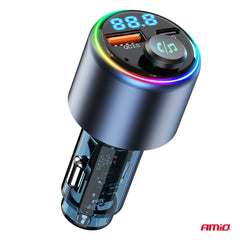 FM-sender med Bluetooth til musik og opkald