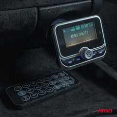 FM transmitter til bil med 2 USB-A-porte