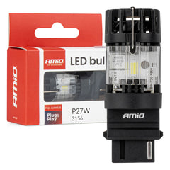 Hvid LED-pære 3156 P27W med FULL CANBUS