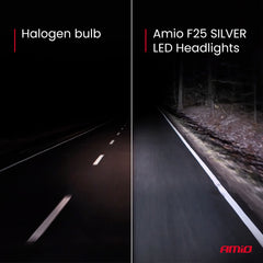 H1 LED-forlygtepære med aluminiumskonstruktion