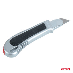 Kompakt aluminiumshobbykniv med drejeknap