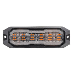 LED-advarselslampe med orange sidemarkeringslys
