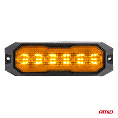 LED-advarselslampe med flere lysfunktioner