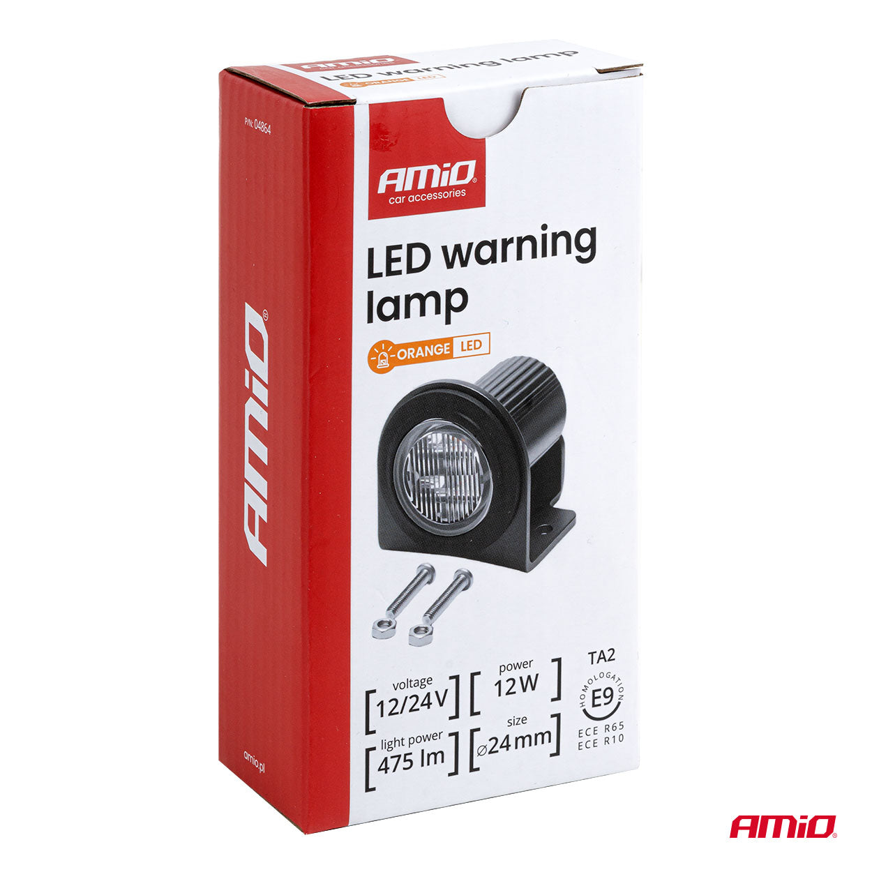 R65-godkendt LED-advarselslampe