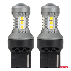 LED-pære 7440 W21W til 12/24 V køretøjsbelysning