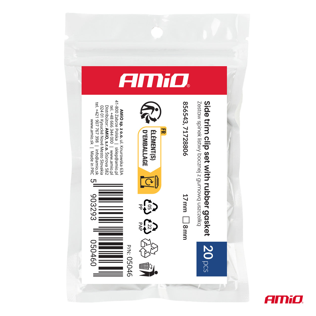 Oldaldíszléc-rögzítő patentek karosszériadíszlécek rögzítéséhez