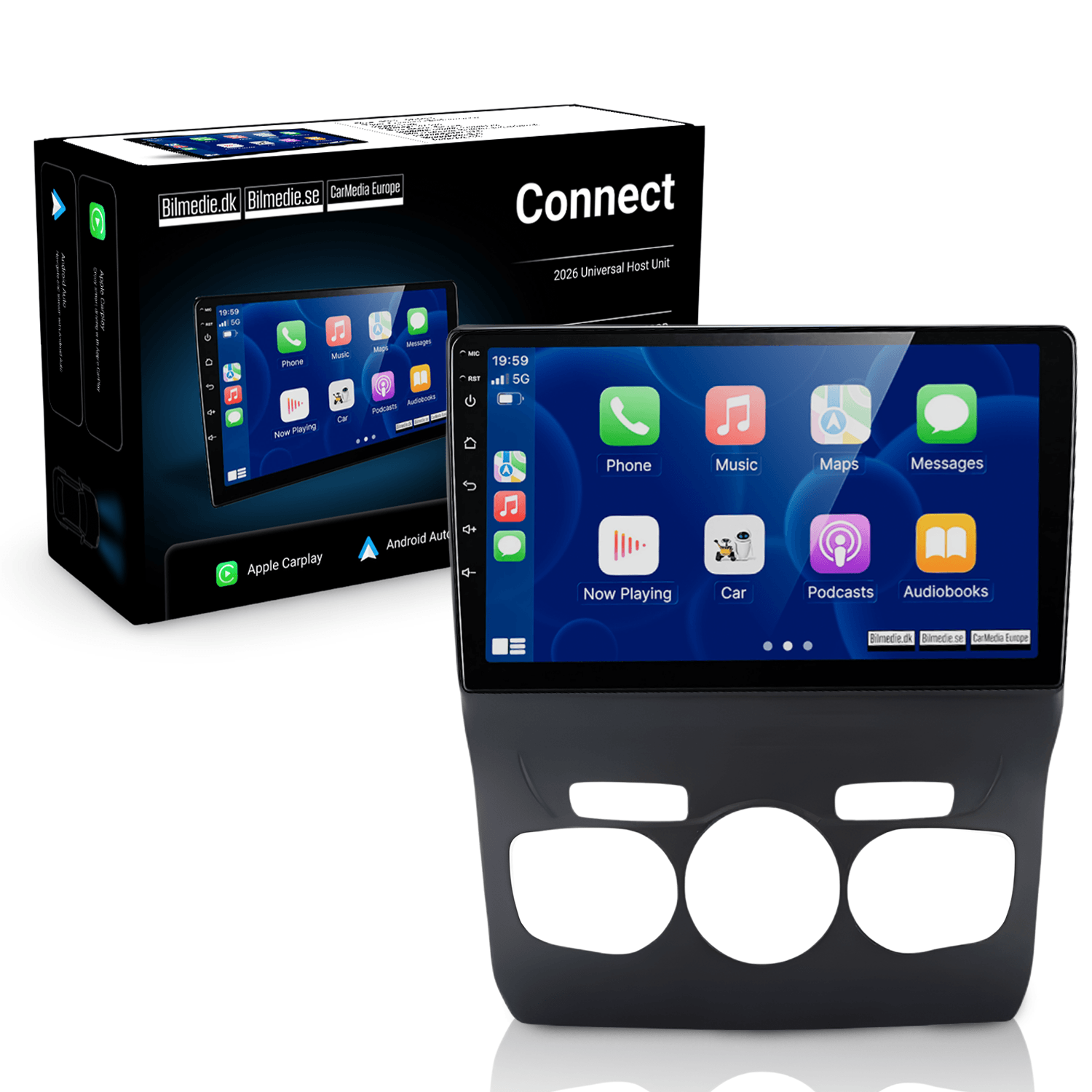 Apple CarPlay och Android Auto skärm till Citroën C4 13