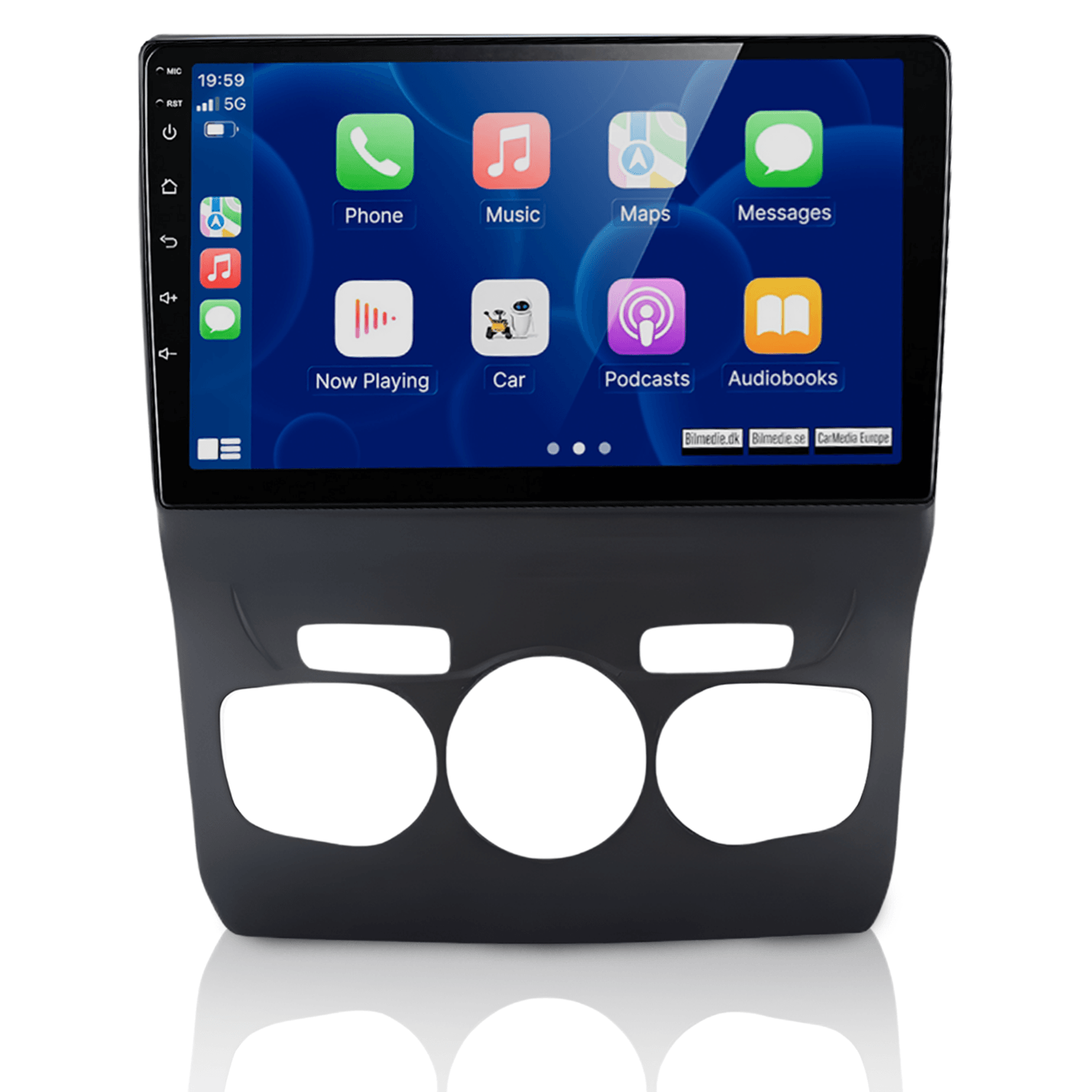 Apple CarPlay och Android Auto skärm till Citroën C4 13