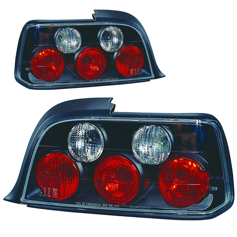 Feux arrière noirs pour BMW E36 2 portes à partir de 1992