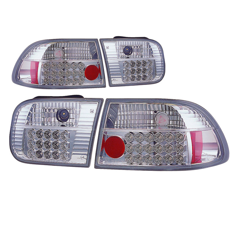 LED Tail Lights for Civic '92 3D