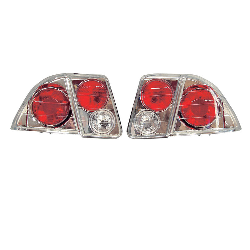 Zadné svetlá pre Honda Civic 2001 4-dverový, Lexus vzhľad