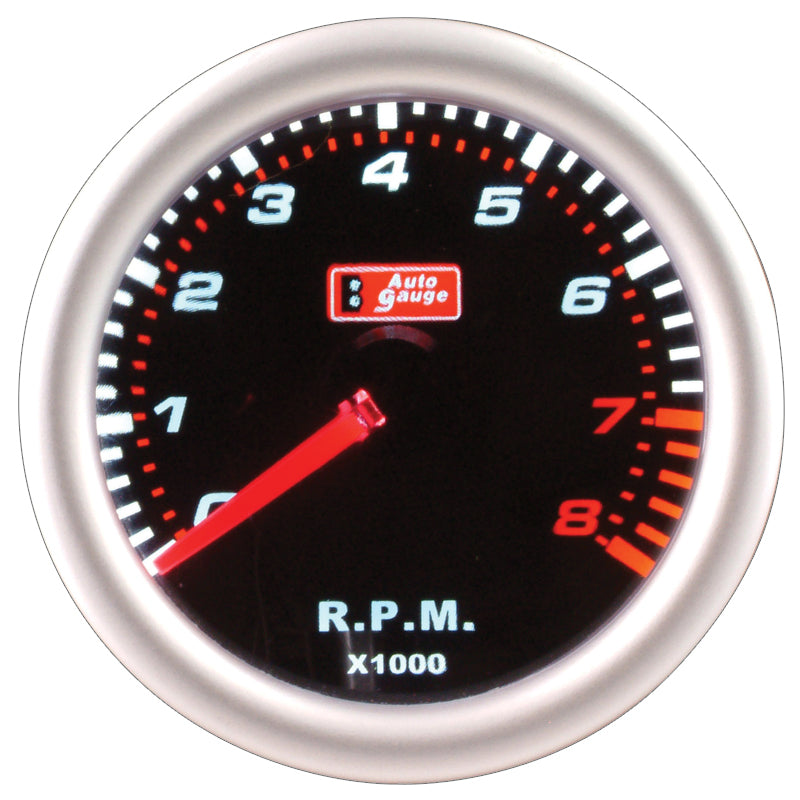 Contagiri nero da 2" Auto Gauge