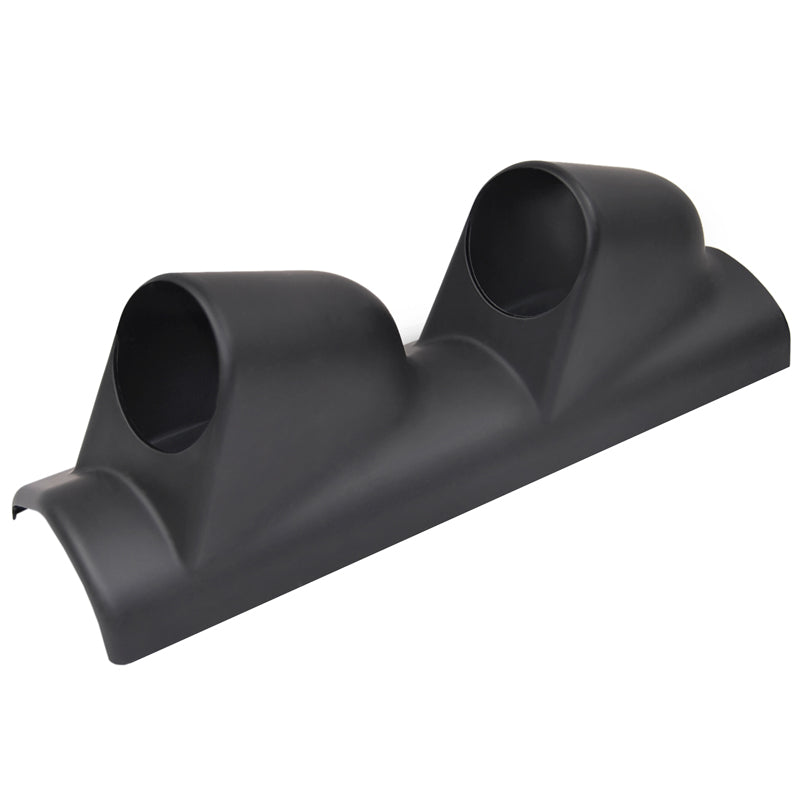 Double black steering column gauge holder 5 cm