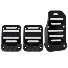 Set pedali LUX nero, 3 pezzi