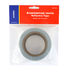 Nastro adesivo riflettente 10 m argento