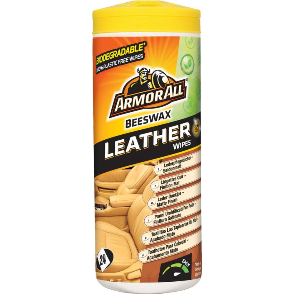 Armor All AA39024M Leather Wipes – 24 pcs. 