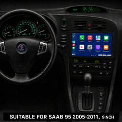 Saab 9-5 2005-2011 - 9" Radio m. Apple CarPlay og Android Auto