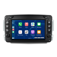 Mercedes-Benz W210 mm. 1998-2008 - 7" radio met Apple CarPlay en Android Auto 