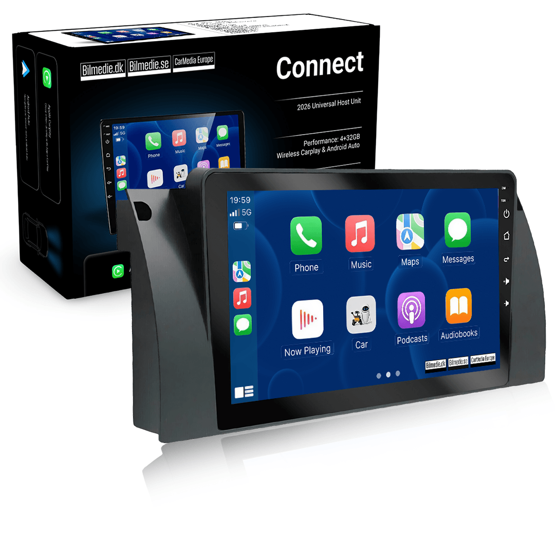 BMW E38/E39/E53 - 9" autorádio s Apple CarPlay a Android Auto 