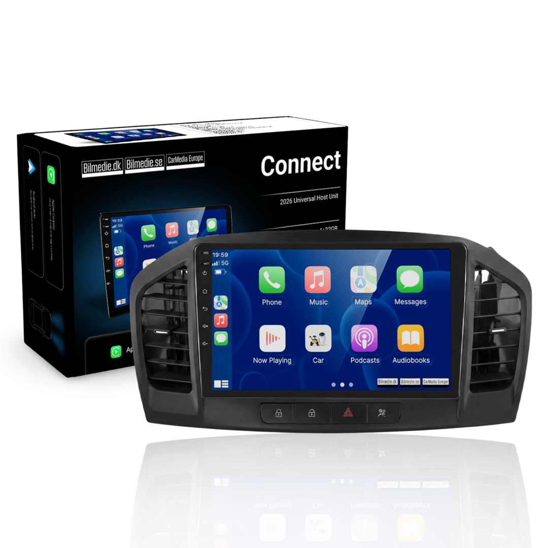Opel Insignia 2008-2013 - 9" rádio s Apple CarPlay a Android Auto 