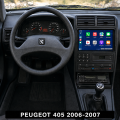 Peugeot 405 1993-2005 - 9" Radio m. Apple CarPlay og Android Auto