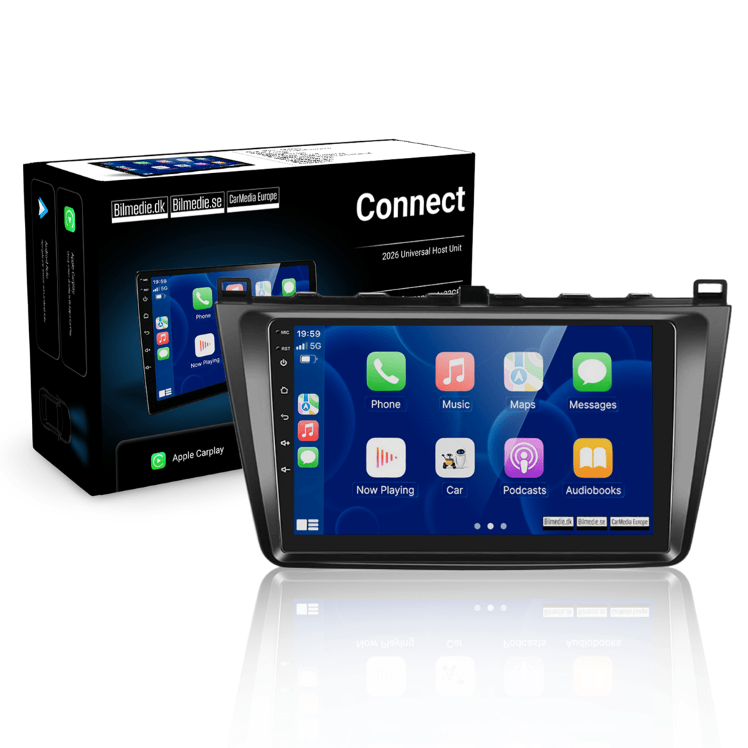 Mazda 6 2007-2015 – 9” autoradio met draadloze Apple CarPlay & Android Auto 