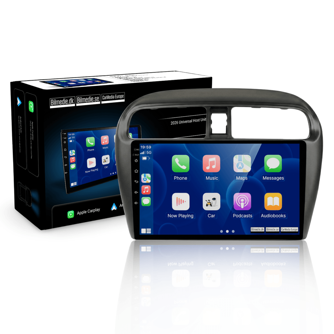 Mitsubishi Space Star 12-18 - autoradio 9" avec Apple CarPlay et Android Auto 