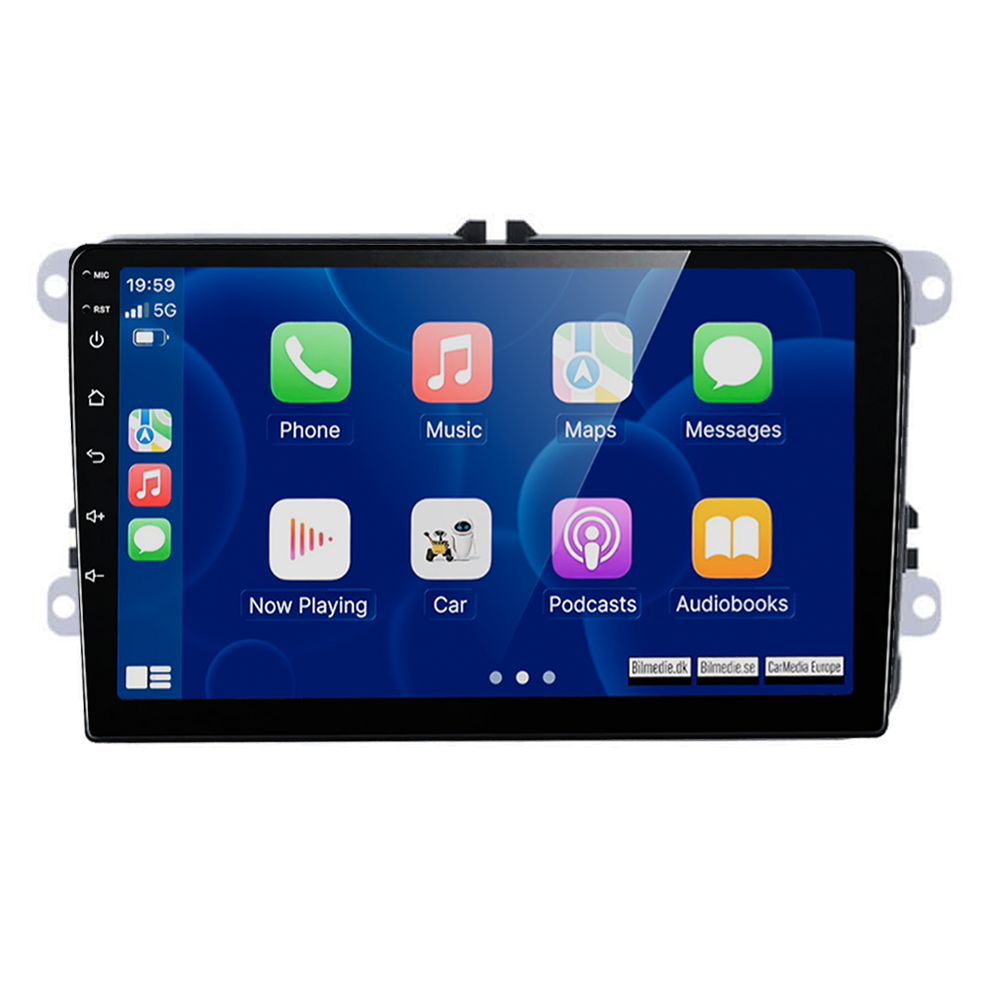 VW (več modelov) 2006-2015 - 8" avtoradio z Apple CarPlay in Android Auto 
