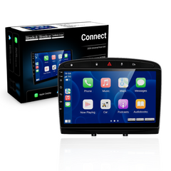 Peugeot 308/408 12-20 - 9" radio med Apple CarPlay och Android Auto 