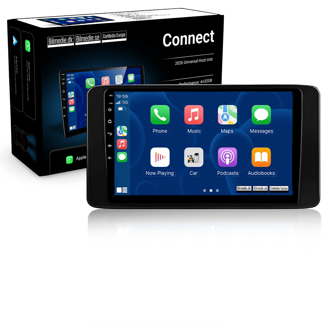 Skoda Rapid 2019-2026 – Autoradio 9" avec Apple CarPlay et Android Auto 
