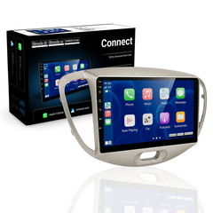 Hyundai i10 2007-2013 – 9” bilradio med trådlös Apple CarPlay & Android Auto 