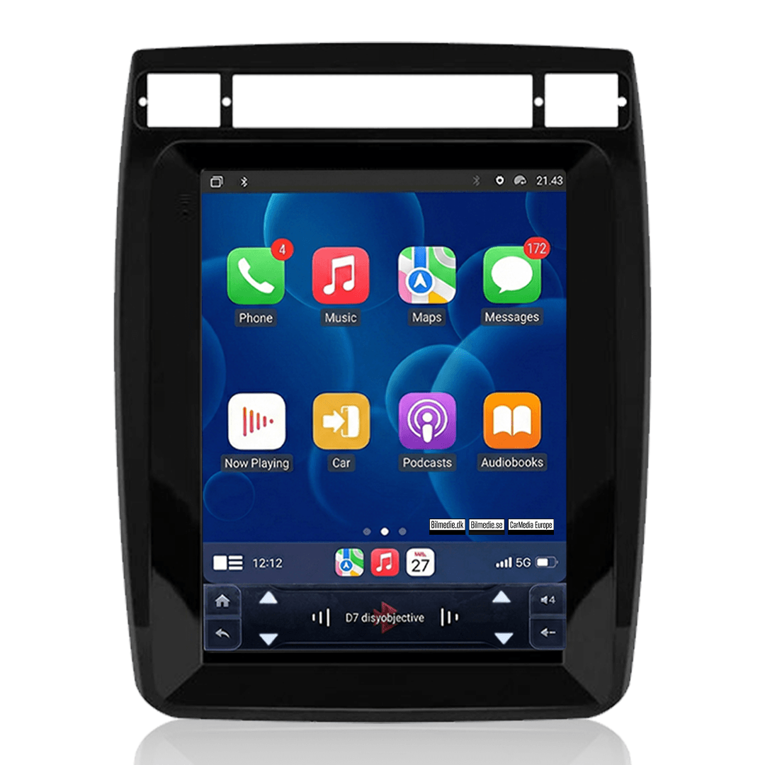 VW Touareg 2011-2017 - 9,7" radio met Apple CarPlay en Android Auto 