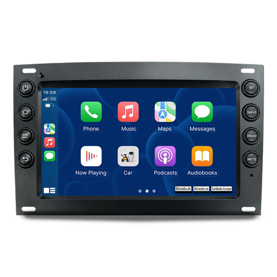 Renault Megane 2002-2009 - autoradio 7" avec Apple CarPlay et Android Auto 