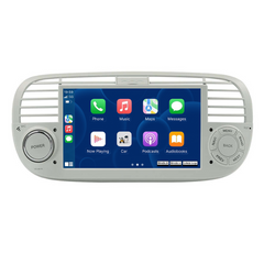 Fiat 500 07-15 - 7" Radio with Apple CarPlay and Android Auto