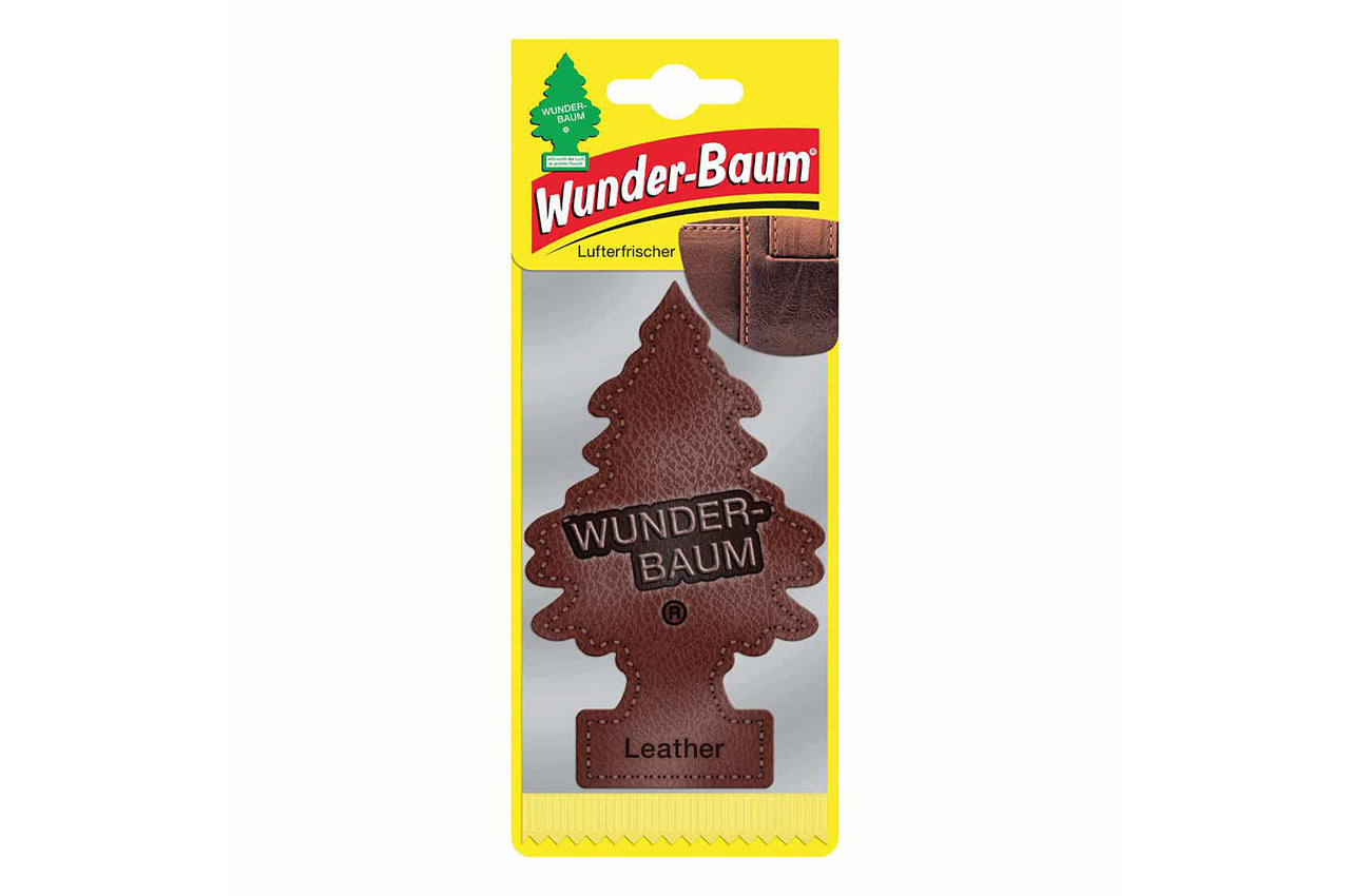 Luftfrisker til bil med lærduft fra Wunder Baum