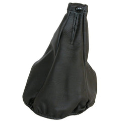 Carpoint leather gear shift gaiter, black 