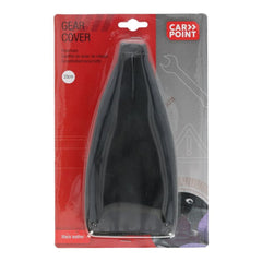 Carpoint leather gear shift gaiter, black 