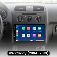 VW Caddy 04-10 - 10,1" Radio met Apple CarPlay en Android Auto 