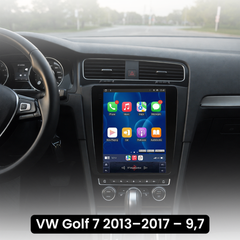 VW Golf 2013–2017 – 9,7” rádio s Apple CarPlay a Android Auto 