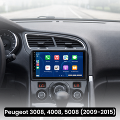 Peugeot 3008 09-15 - 9" radio med Apple CarPlay och Android Auto 