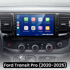 Ford Transit Pro 20-25 - 9" radio met Apple CarPlay en Android Auto 
