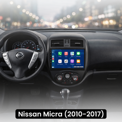 Nissan Micra 10-17 - 9" Radio m. Apple CarPlay og Android Auto