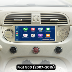 Fiat 500 2007-2015 - 6,86" Radio m. Apple CarPlay og Android Auto